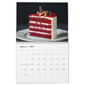 Desserts & Baking 2026 Calendar カレンダー (2月 2027)