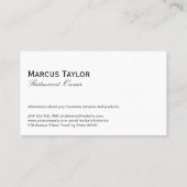 Desserts Whole Fruits | Catering 名刺 (裏面)