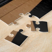 Dessin chien berger australien dans une rue ジグソーパズル (側面)