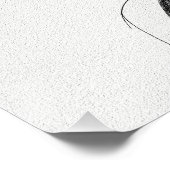 Dessin du visage d'une femme ポスター (コーナー)