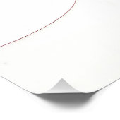 Dessin d'un visage de jeune fille ポスター (コーナー)