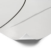 Dessin d'un visage de jeune fille ポスター (コーナー)