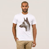 dessin malinois tシャツ (正面フル)