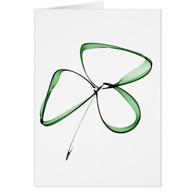 dessin mignon petit trèfle (正面)