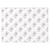 dessin mignon petite fleur テーブルクロス (正面(横))