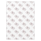 dessin mignon petite fleur テーブルクロス (正面)