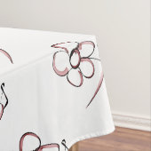 dessin mignon petite fleur テーブルクロス (インサイチュ)