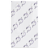 dessin mignon petite planète スモールペーパーバッグ (裏面)