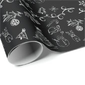 dessins motifs de Noël ラッピングペーパー (ロールコーナー)