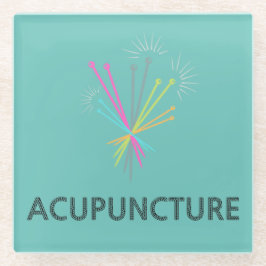 Dessous de verre Acupuncture ガラスコースター