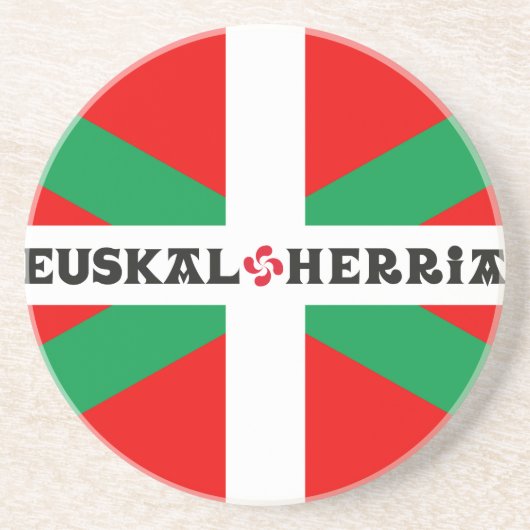 Dessous de verre Drapeau Basque "Ikkurina" コースター (正面)