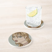 Dessous-de-verre en grès コースター (側面)