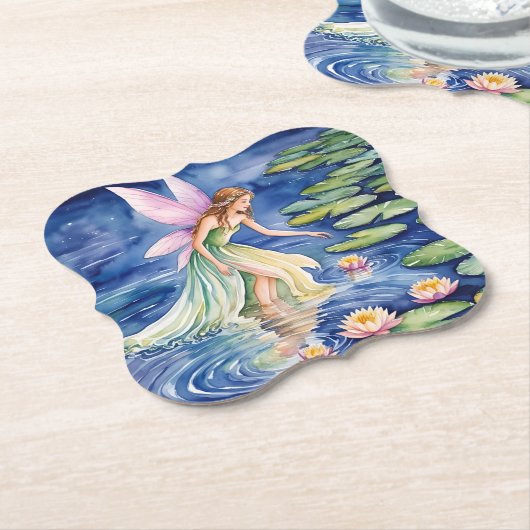  Dessous-de-verre en papier  ペーパーコースター (アングル)