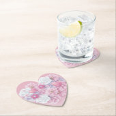 Dessous-de-verre en papier cœur ペーパーコースター (インサイチュ)