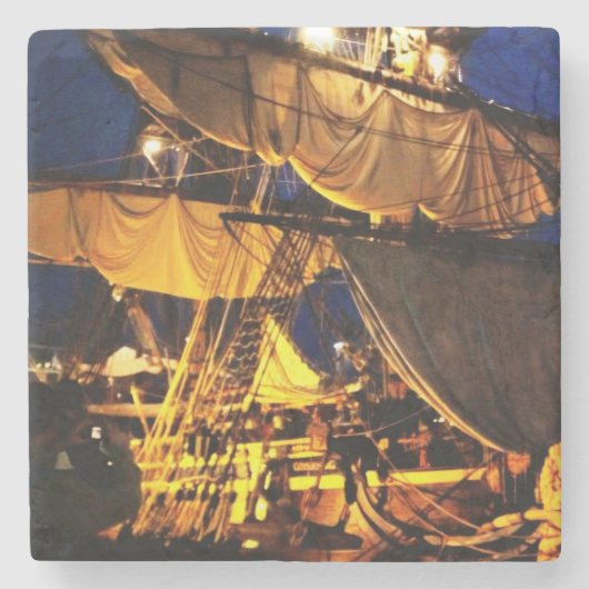 Dessous de verre en pierre ストーンコースター (正面)