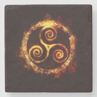 Dessous-de-verre En Pierre Triskel ストーンコースター