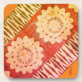 Dessous de verre en plastique dur. TAPA Orange コースター