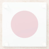 Dessous-de-verre En Verre Drapeau Japon ガラスコースター (裏面)