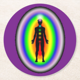 Dessous-de-verre  papier Purification rechargement ラウンドペーパーコースター