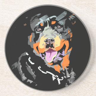 dessous de verre rottweiler コースター