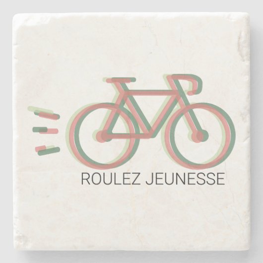 Dessous de verre Roulez Jeunesse ストーンコースター (正面)