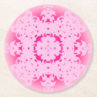 dessous verre ラウンドペーパーコースター