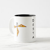 Destaのコーヒー・マグ ツートーンマグカップ (正面左)