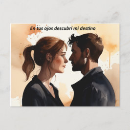 Destellos de Miradas: Ilustración en Acuarela que  シーズンポストカード