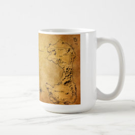 Destinの地図 コーヒーマグカップ