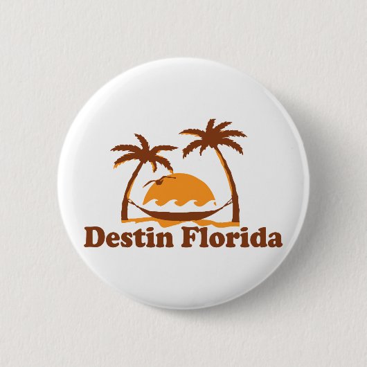 Destinフロリダ 缶バッジ (正面)