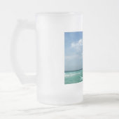 Destin、フロリダはマグを曇らしました フロストグラスビールジョッキ (左)