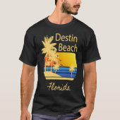 Destin Beach Florida Souvenir  Graphic Tシャツ (正面)