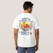 Destin Beach, Florida Tシャツ (裏面フル)