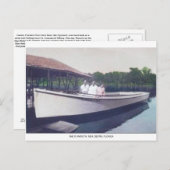 DESTIN FLORIDAポストカード~ヴィンテージ写真~プリマス ポストカード (正面/裏面)