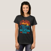 Destin Florida 2026 Family Vacation Beach Summer V Tシャツ (正面フル)