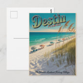 Destin Florida World's Luckiest Fishing Village ポストカード (正面/裏面)
