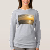 Destin Sunset And Helicopters Long Sleeve Tshirt Tシャツ (正面)