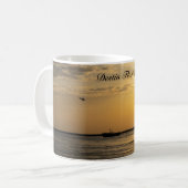 Destin Sunset And Helicopters Mug コーヒーマグカップ (正面左)