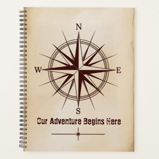 Destination Coordinates Compass | Travel Wedding プランナー手帳 (正面)
