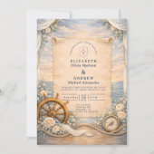 Destination Cruise Wedding 招待状 (正面)