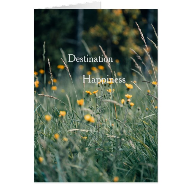 Destination Happiness Card (正面)