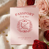 Destination Passport to My Heart Valentine’s Day シーズンカード