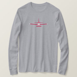 Destination Piscataway New Jersey NJ Airplaneロゴ Tシャツ