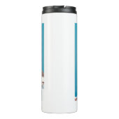 Destination Retirement Party Greek White Blue  タンブラー (裏面)