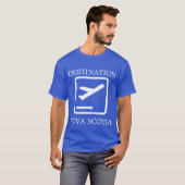 Destination To the East Coast Nova Scotiaシャツ Tシャツ (正面フル)
