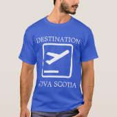 Destination To the East Coast Nova Scotiaシャツ Tシャツ (正面)