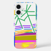 Destination Vacation Festive Abstract  Case-Mate iPhoneケース (裏面)