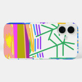 Destination Vacation Festive Abstract Case-Mate iPhoneケース (裏面 (横))