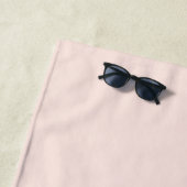 Destination Wedding World Passport Pink Gold ビーチタオル (インサイチュ)