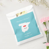 Destination Weddings Abroad Spain RSVP フェイバーバッグ (封をした状態)